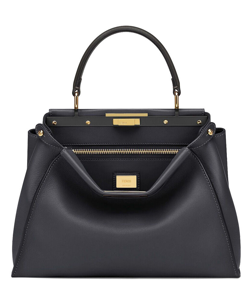 Fendi Peekaboo Medium Handbag 8BN290 Black